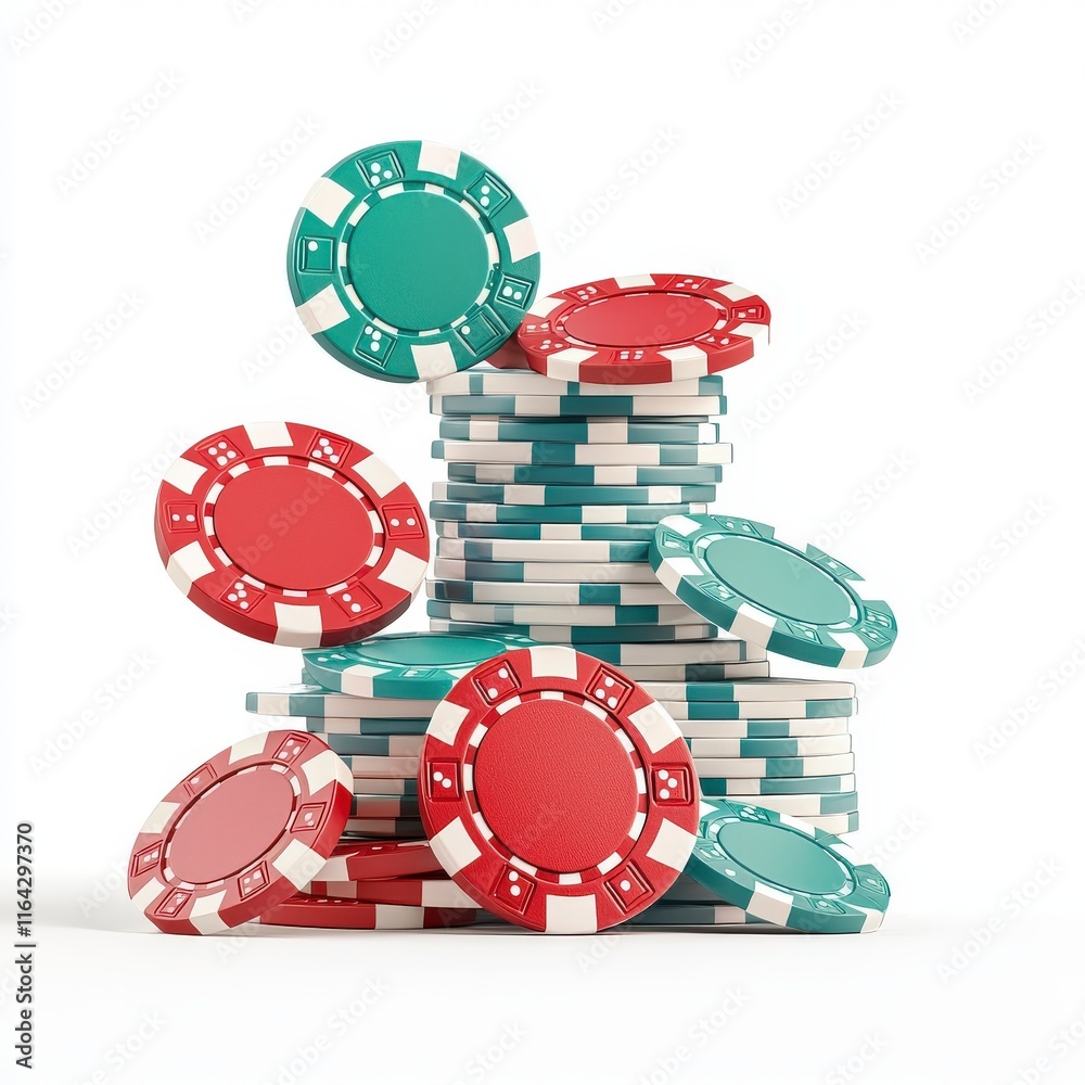 A vibrant stack of colorful poker chips, symbolizing excitement and chance in gaming and leisure activities. A vibrant stack of colorful poker chips, symbolizing excitement and chance in gaming and leisure activities.