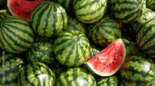 watermelon seamless pattern wallpaper