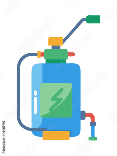 pump isolated on white background