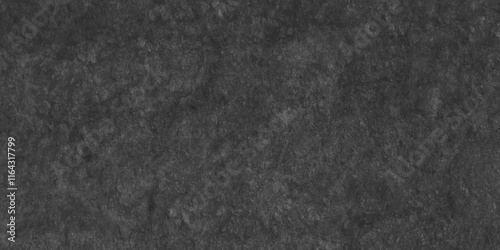 Empty abstract dark black backdrop grunge cement wall, grey paint limestone texture. black stone marble concrete wall grunge texture background. Old grunge texture interior smooth plaster wall.