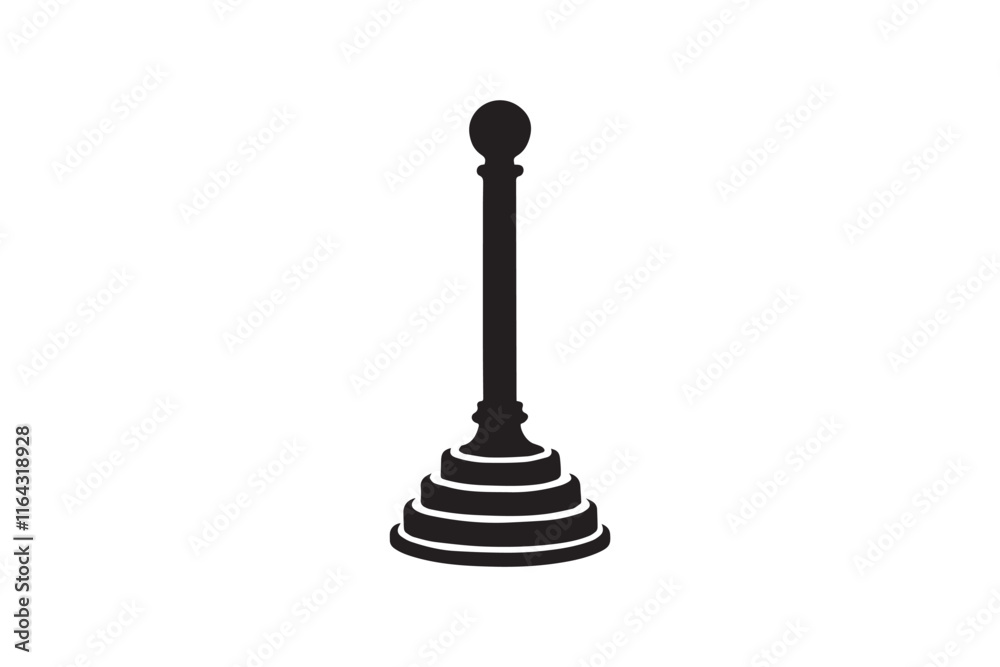 simple and unobtrusive baby duck vector silhouette illustration isolated in white background
