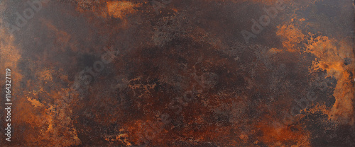 Dark brown, dark gray, and black background with a rough texture for a photo studio. Dark, grungy background. High-resolution photo.