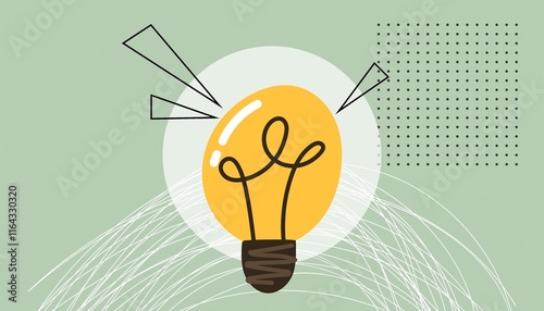 Collage on the theme of idea. An idea for a successful business. A win-win strategy plan. The team comes up with a plan of action. business plan. collage. work. office. light bulb. idea.