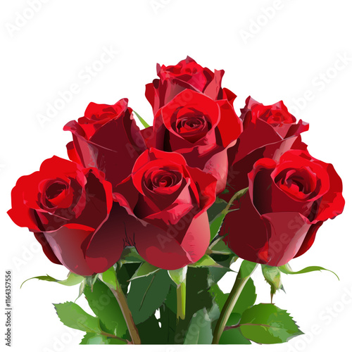 Petals celebration affection dating bloom vector illustration (2)