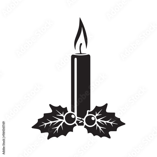  Candelabras Day vector silhouette illustration