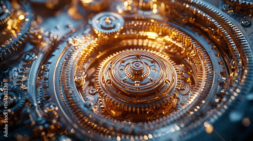 Wallpaper Mural Spiral Timekeepers Enigma of Fused Futures Torontodigital.ca