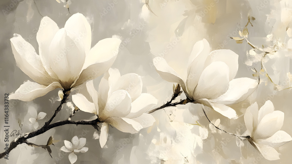 Magnolia Blossom Elegance