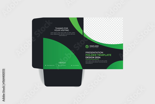  Modern file folder design template