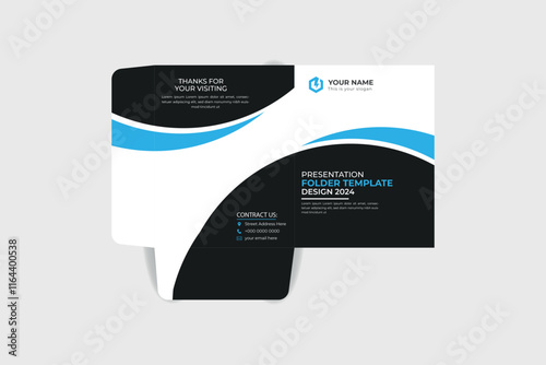  Modern file folder design template