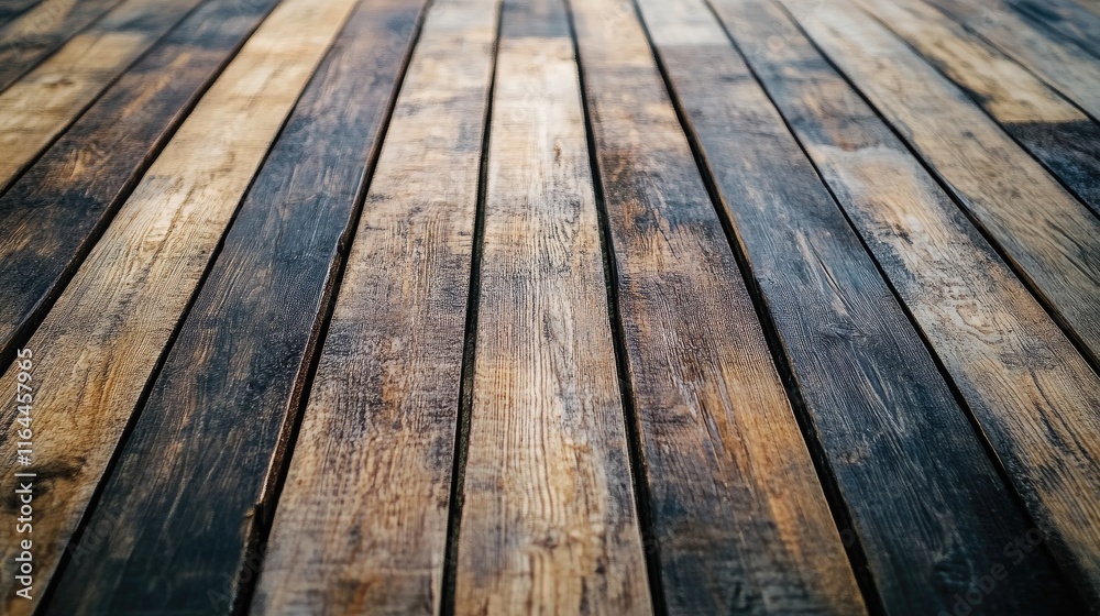 Natural rustic wooden floor texture with rich grain patterns ideal for backgrounds, design projects, and vintage interior aesthetics. Natural rustic wooden floor texture with rich grain patterns ideal for backgrounds, design projects, and vintage interior aesthetics.
