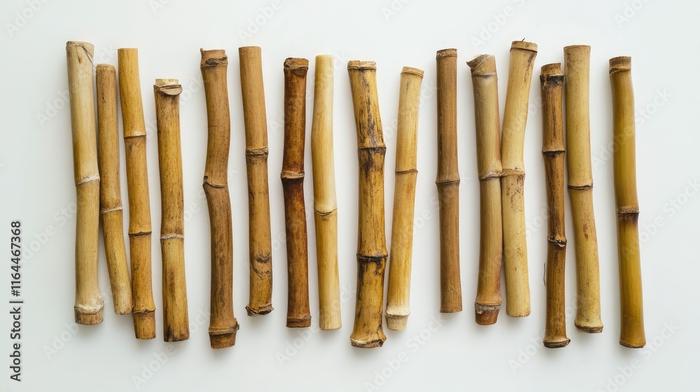 Bamboo stalks on a minimalistic background ideal for logo design and showcasing negative space elements Bamboo stalks on a minimalistic background ideal for logo design and showcasing negative space elements