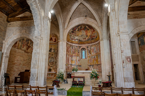 Castel Castagna, Teramo. The church of Santa Maria di Ronzano photo