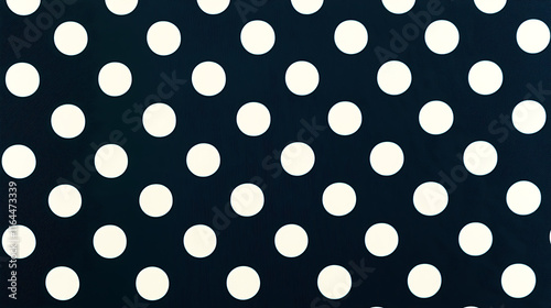 A black and white pattern of polka dots. generated using AI