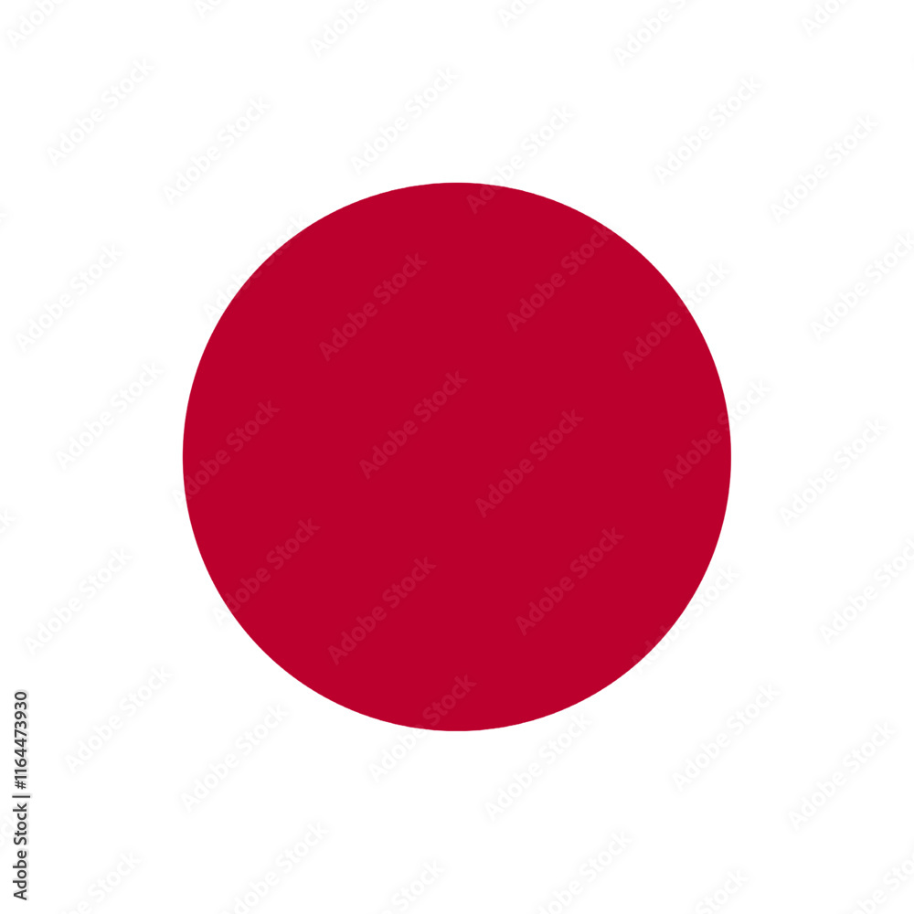 Japan Circle Flag, Circle Flag of Japan, Vector Images Japan Circle Flag, Circle Flag of Japan, Vector Images