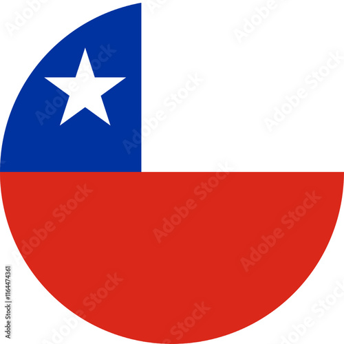 Chile Circle Flag, Circle Flag of Chile, Vector Images Free Download Chile Circle Flag, Circle Flag of Chile, Vector Images - GFXLoad