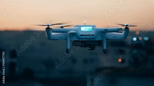 Futuristic AI and Robotization Motion Background | Advanced Technology in Action