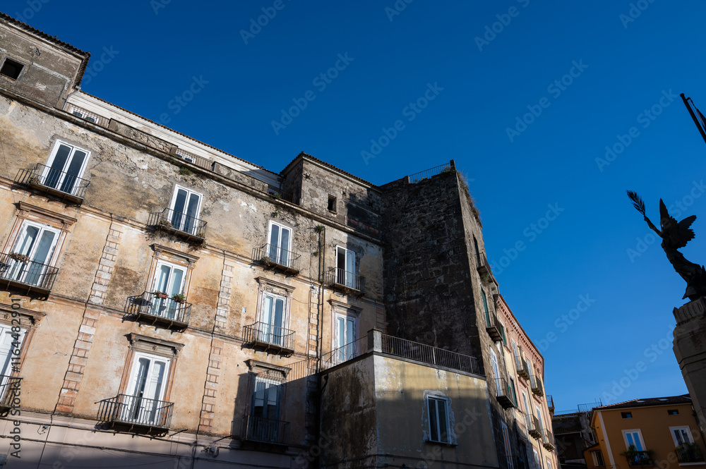 Teano, Campania. View of the historic center 1124 Teano, Campania. View of the historic center 1124