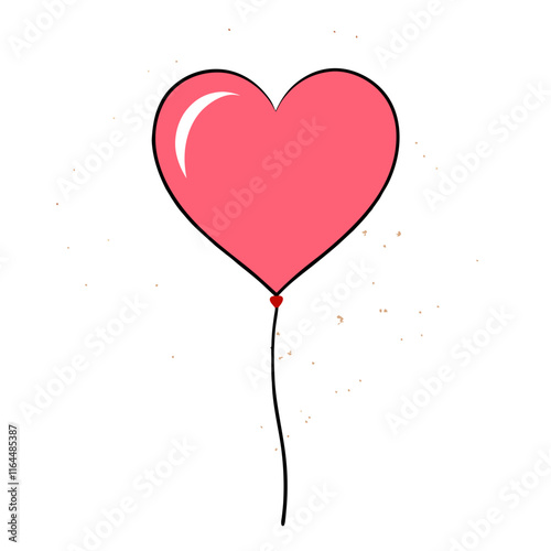 heart shaped balloons