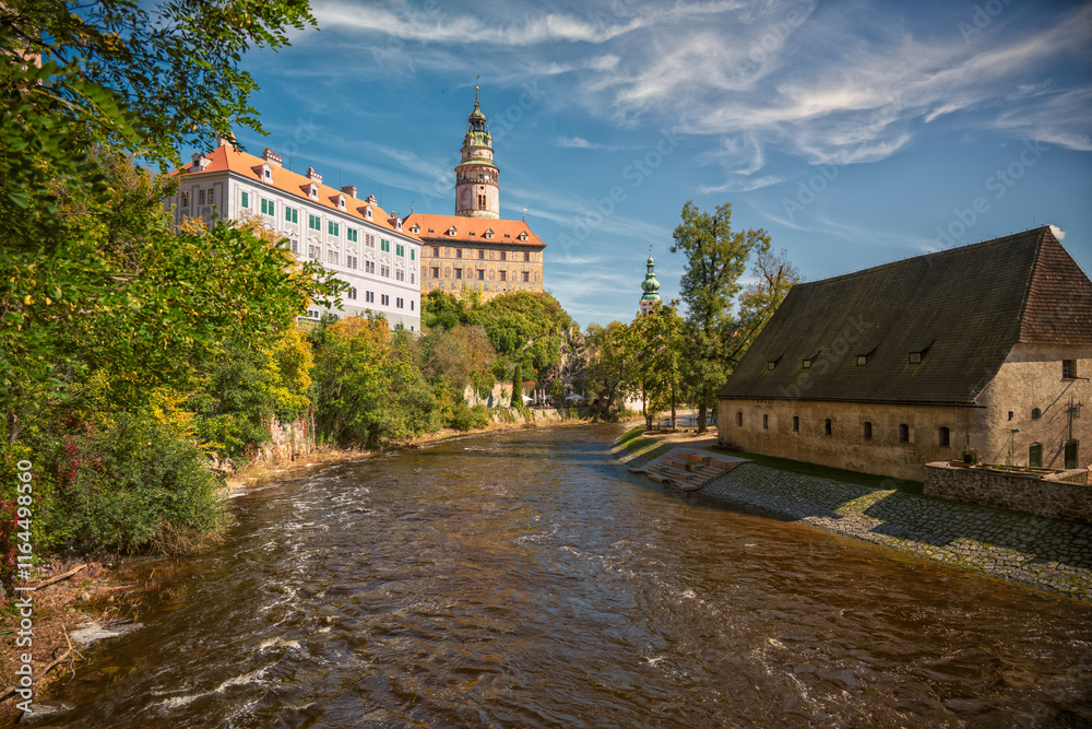 Fototapeta premium Central European Town