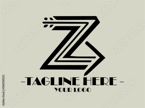 Black Z shaped arrows for indicating directions on websites, presentations, or social media graphics. Ideal for intuitive navigation design elements, backround ilustration vector logo