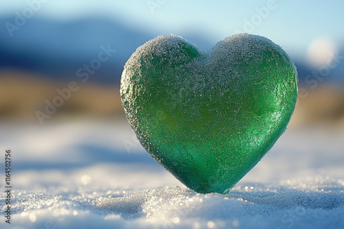 Winter Love Background