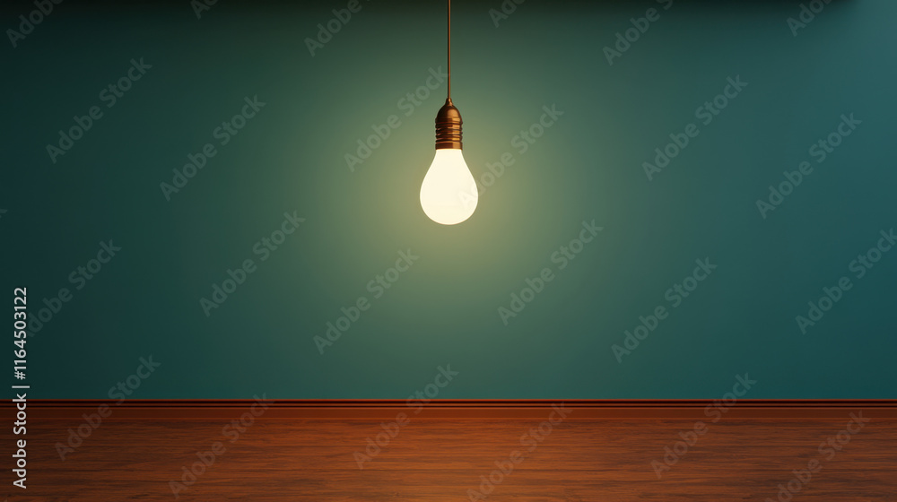 The lonely, A single lightbulb hangs from the ceiling, creating a warm ambiance in a minimalist setting, ideal for modern interior design and lighting concepts. The lonely, A single lightbulb hangs from the ceiling, creating a warm ambiance in a minimalist setting, ideal for modern interior design and lighting concepts.
