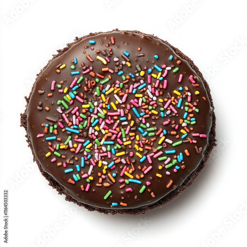 Chocolate Sprinkles Isolated