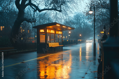 London Bus Shelter