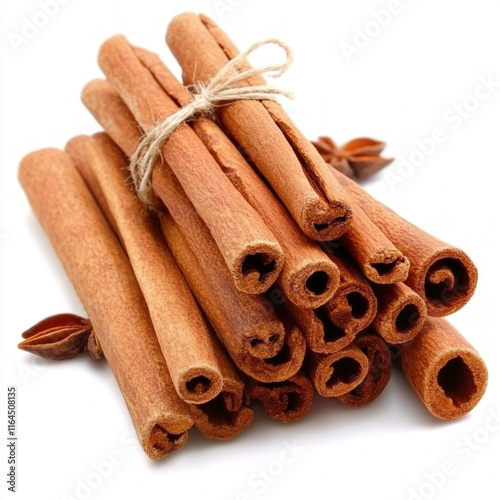 Cinnamon Sticks Isolated