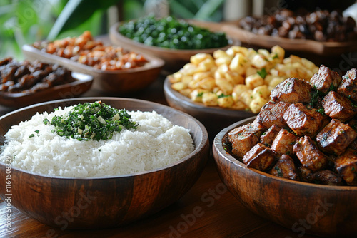 Colombian Food, Served On A...