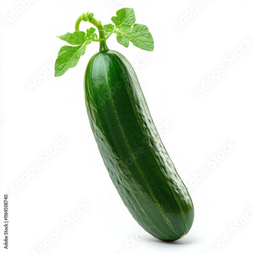 Cucumber Plant Isolated