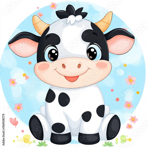 Dairy Cow Isolated