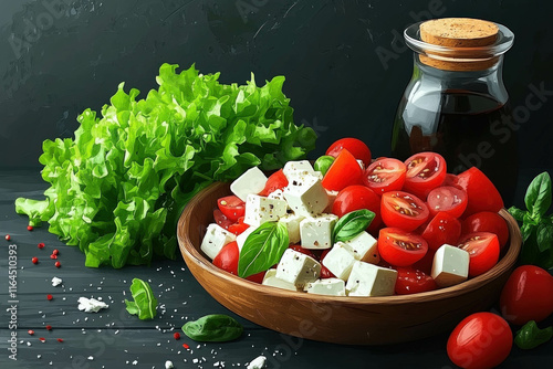 Greek Food Vector