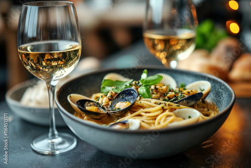 Seafood And Wine