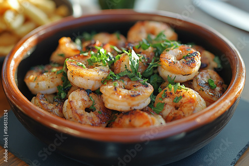 Seafood On Black