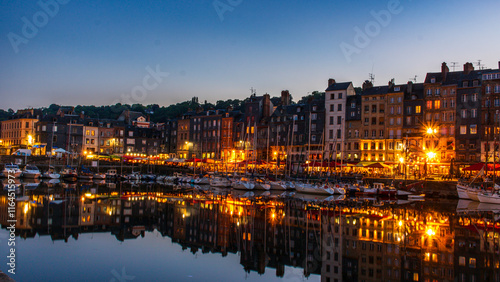 Photography Honfleur is a famous village in Normandy, France