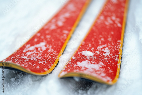 Winter Ski Background