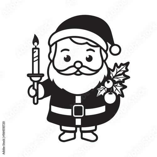  Candelabras Day vector silhouette illustration