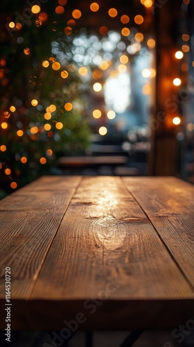 Cozy dining table with a candle in a warmly lit restaurant during evening hours