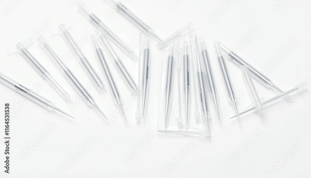 Precision Micro-Needles: A Minimalist Still Life Precision Micro-Needles: A Minimalist Still Life