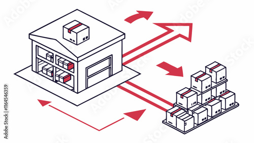 Efficient Warehouse Logistics: Streamlined Goods Movement 