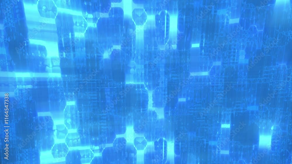 Abstract glowing digital futuristic technology background. Motion graphic design of blue wallpaper animation for business, technology, finance, future, internet, data, games, website, and pattern Abstract glowing digital futuristic technology background. Motion graphic design of blue wallpaper animation for business, technology, finance, future, internet, data, games, website, and pattern