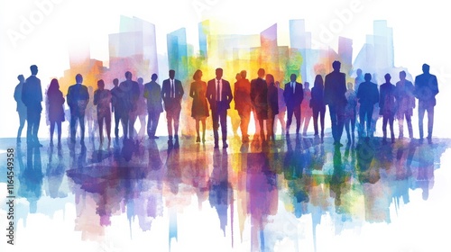Artistic Business Conference with Soft Colors