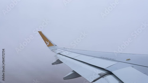 Stunning Views from a flying plane window Above the clouds