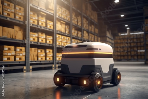 Three-Dimensional Autonomous Robot Delivery in Smart Warehouses with AI and 5G Wireless Connection: Smart Industry 4.0 Concept