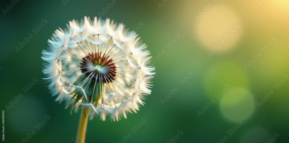 Abstract dandelion seed head, ethereal, soft focus, blossom, design Abstract dandelion seed head, ethereal, soft focus, blossom, design