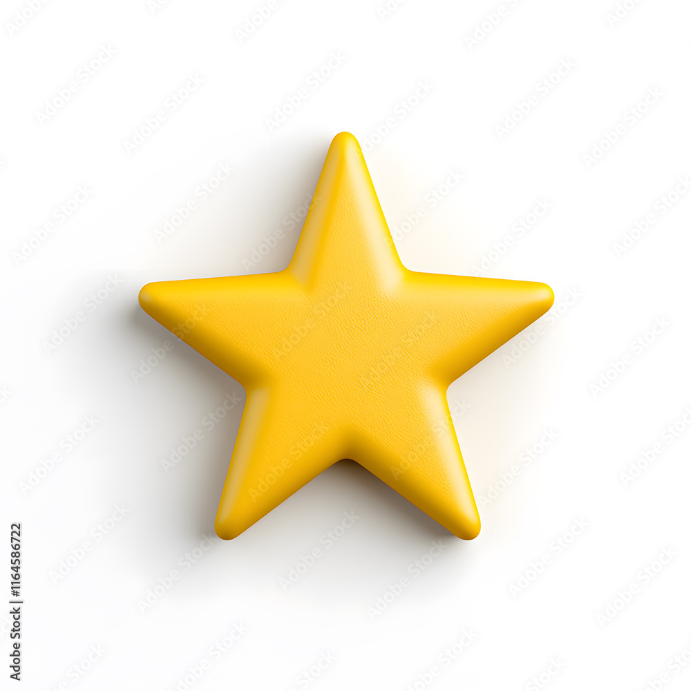 3d gold glossy yellow star icon isolated on white background 3d gold glossy yellow star icon isolated on white background