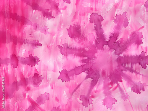 abstract pink watercolor splash stroke background