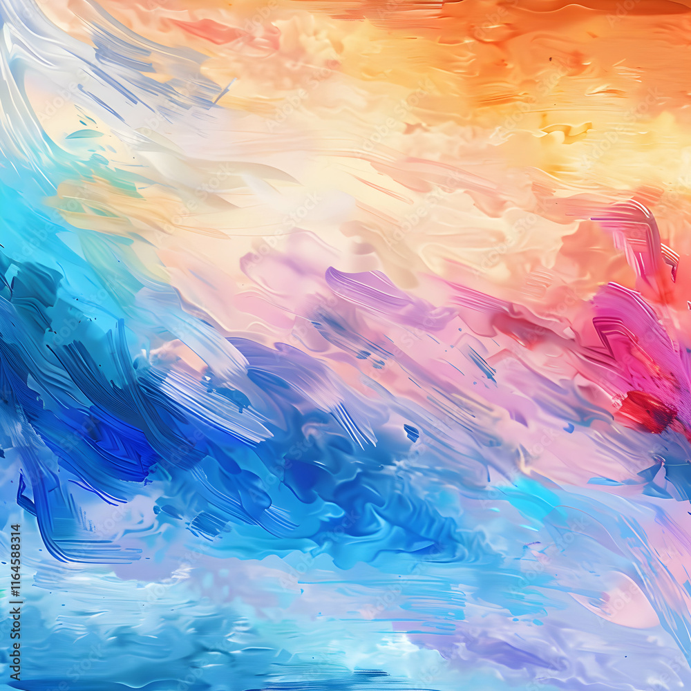 Fototapeta premium A captivating watercolor background that transitions from pink to purple, creating a soft yet dynamic look. Ideal for creative and artistic backgrounds or projects