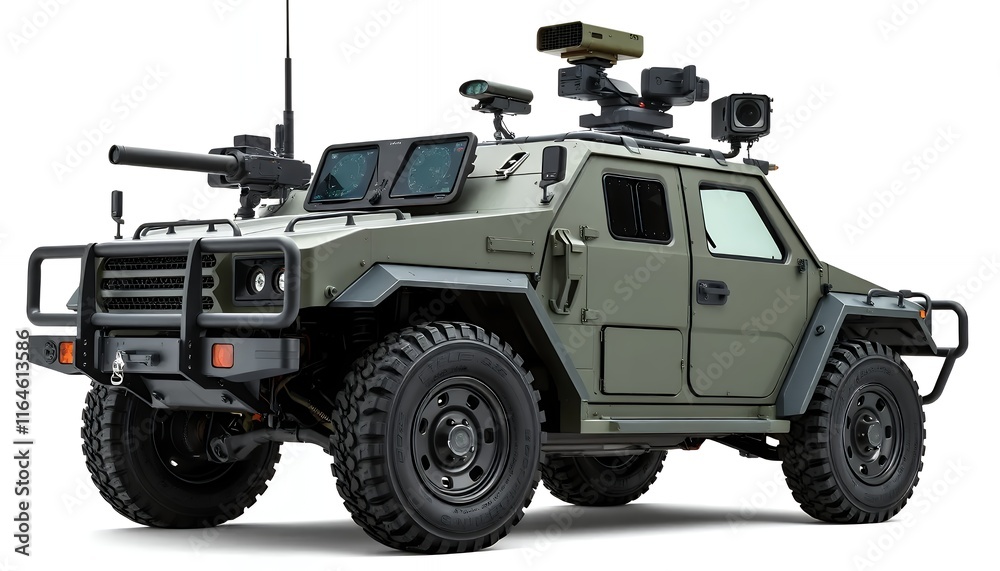Military Armored Vehicle: Technological Surveillance and Tactical Design Military Armored Vehicle: Technological Surveillance and Tactical Design